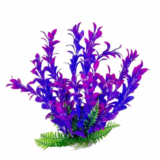 Aquatop Hygro Aquarium Plant with Weighted Base Pink, Purple, 1ea/6 in