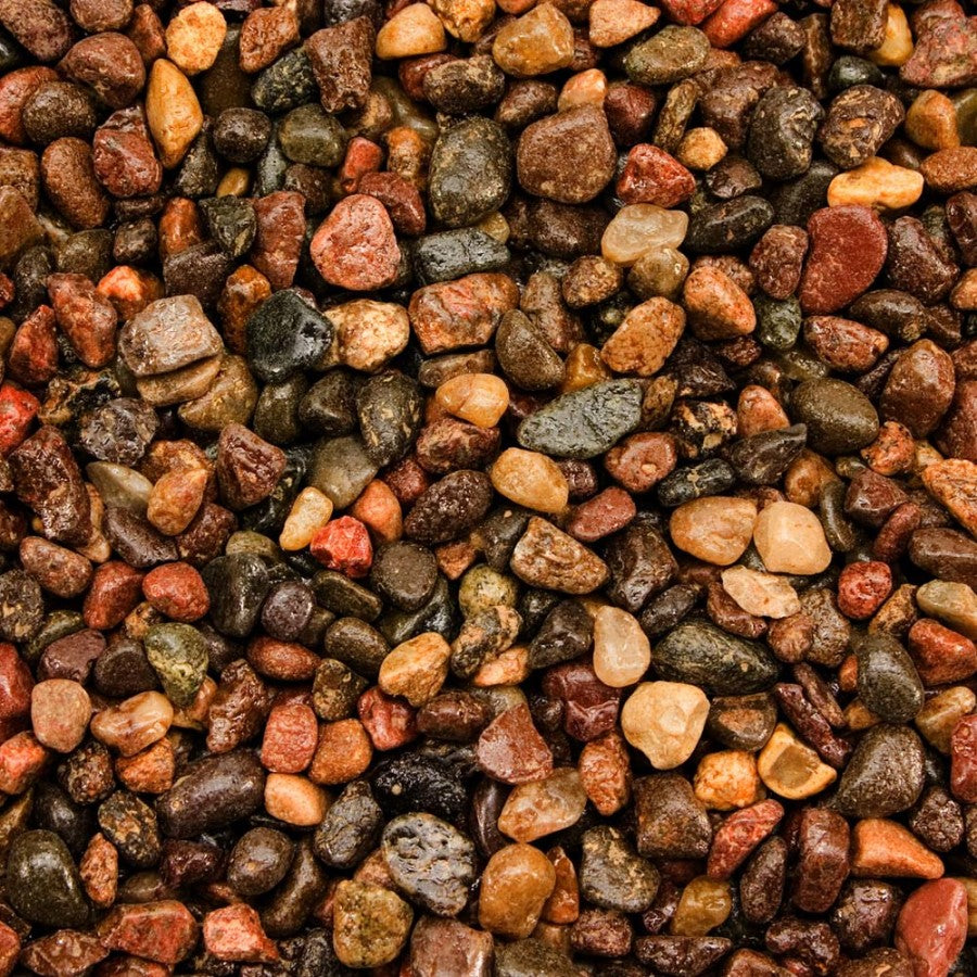 Estes Aquarium Gravel Red Flint, 1ea/25 lb, 3/8 in