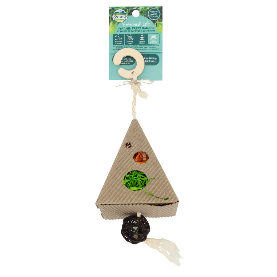 Oxbow Animal Health Enriched Life Small Animal Pyramid Treat Hanger 1ea/One Size