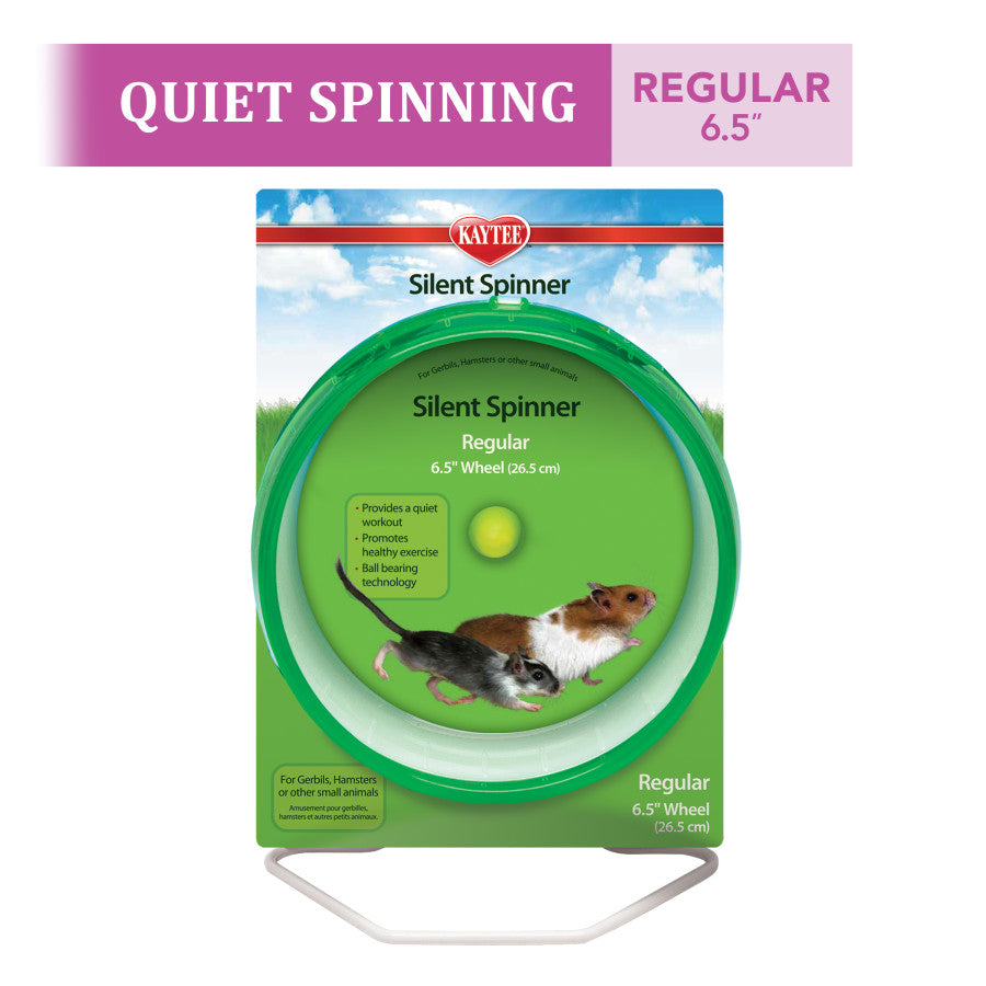 Kaytee Silent Spinner Wheel Clear, 1ea/6.5 in