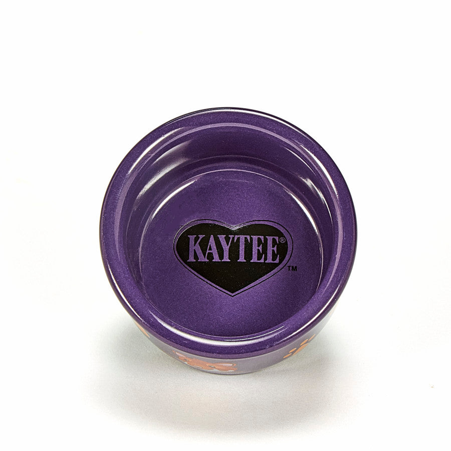 Kaytee Paw-Print PetWare Bowl Hamster, 1ea/3 in