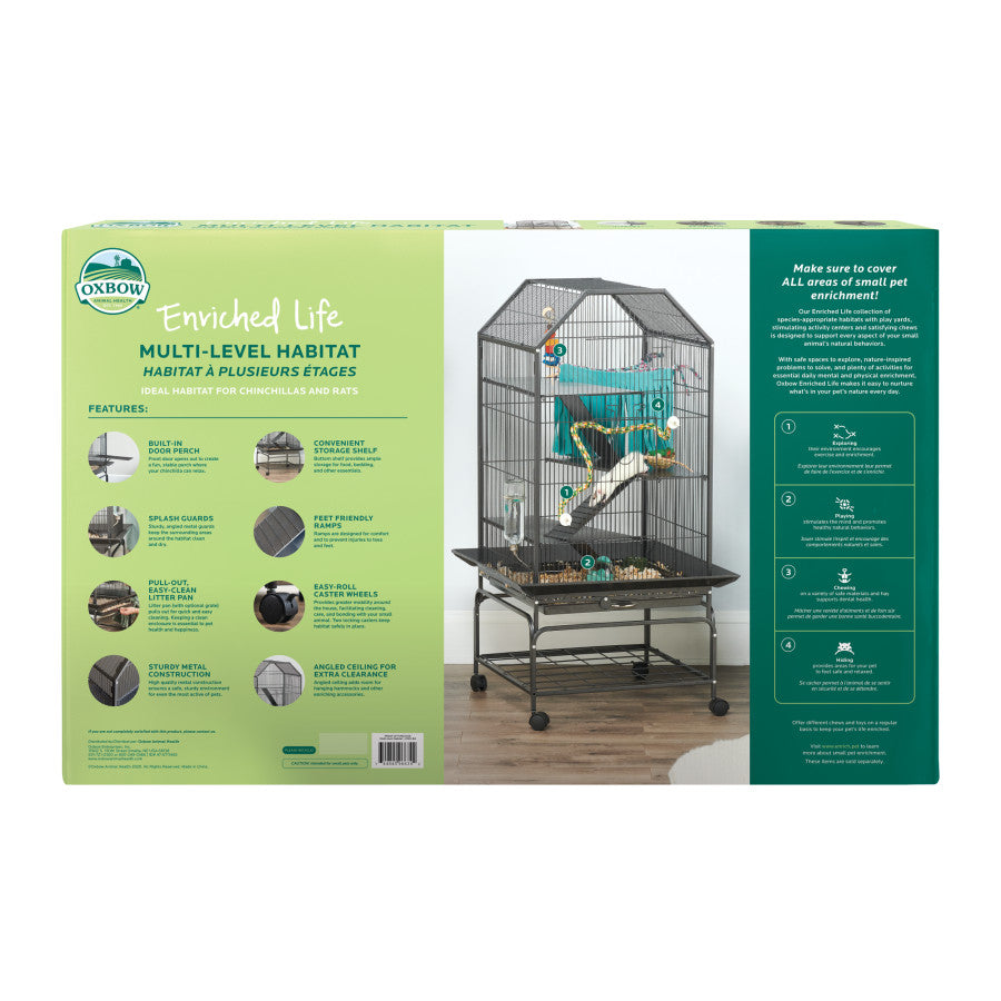 Oxbow Animal Health Enriched Life Multi-Level Small Animal Habitat 1ea/One Size