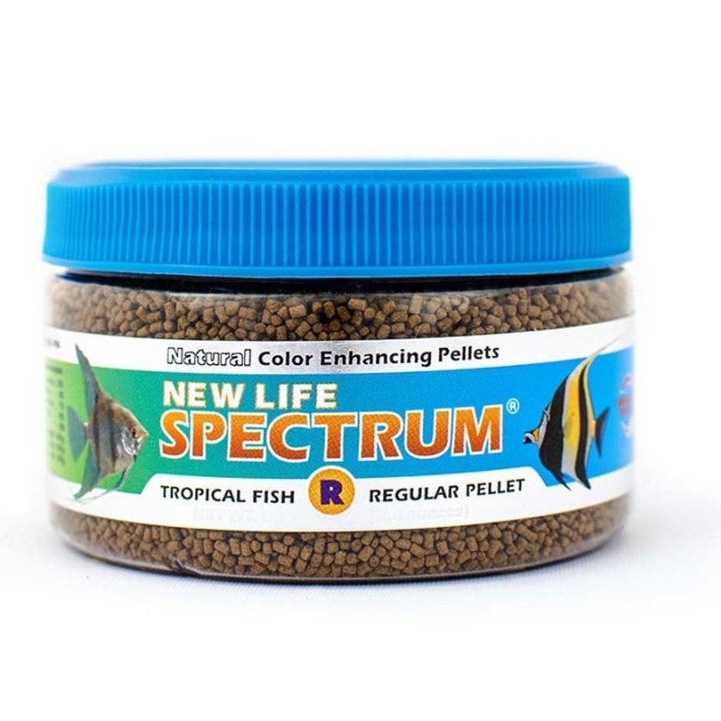 New Life Spectrum Tropical Sinking Pellets Fish Food 1ea/2.8 oz, Regular