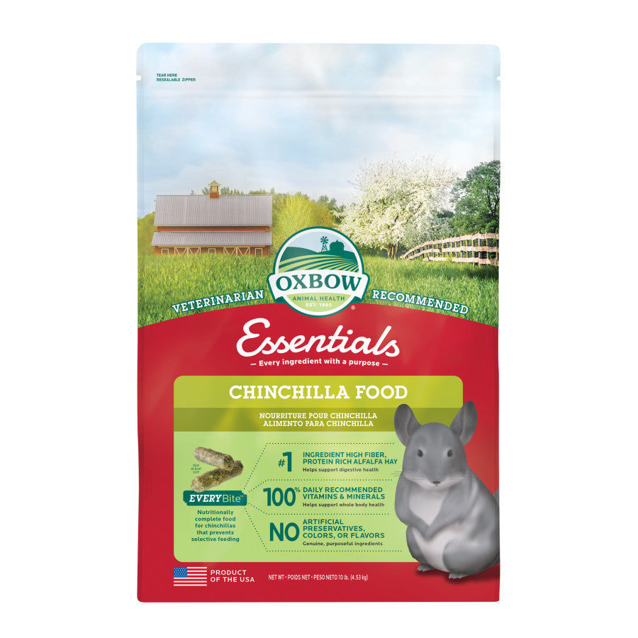 Oxbow Animal Health Essentials Chinchilla Food 1ea/10 lb