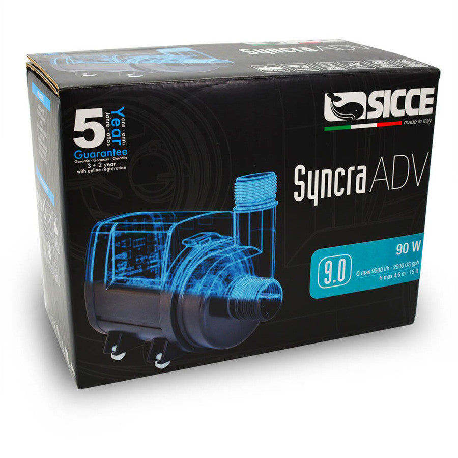 Sicce SYNCRA ADV 9.0 Return Pump - 2500 GPH 1ea