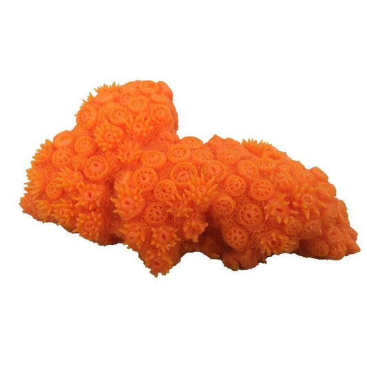 Weco Products South Pacific Coral Tubastrea Ornament Orange, 1ea/MD