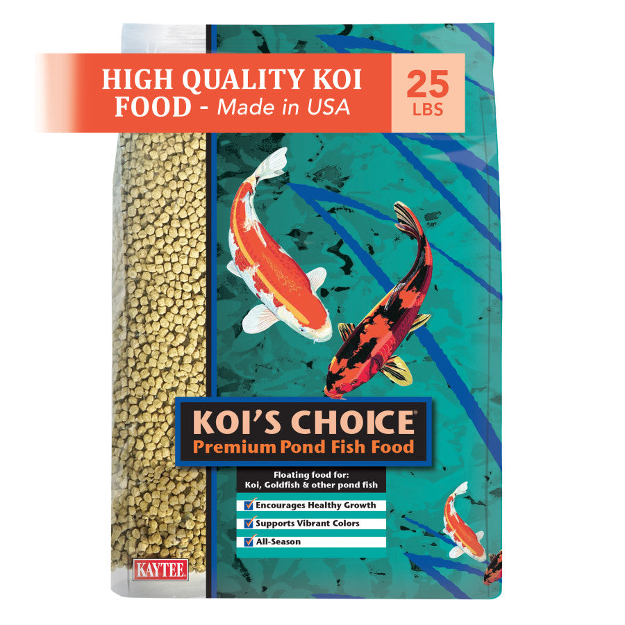 Kaytee Koi's Choice Koi Floating Fish Food 1ea/25 Lb Bag