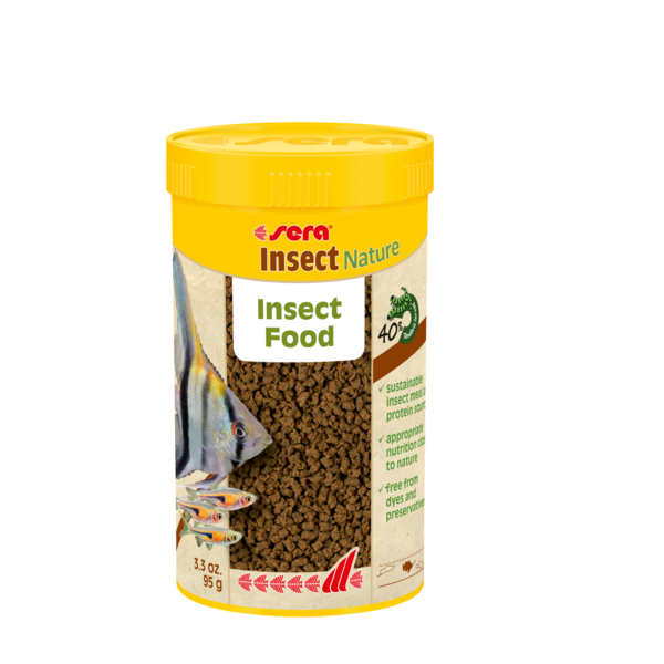 Sera Insect Nature 250mL Fish Food Pellets