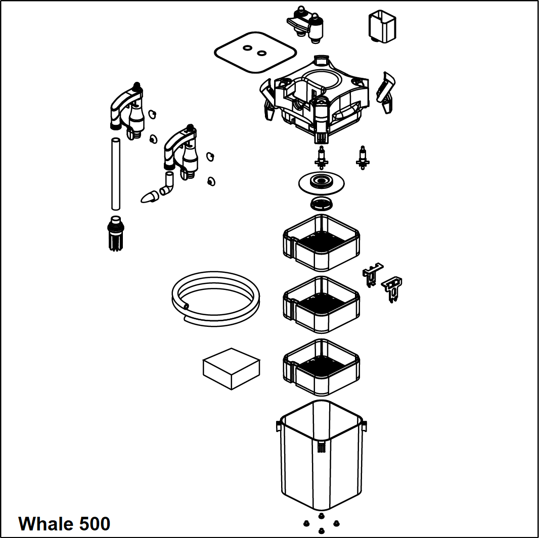 Whale 120 Canister Filter Sicce