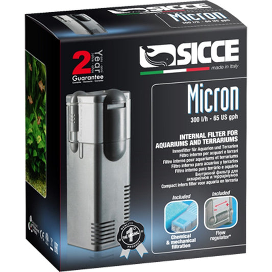 Sicce MICRON Internal Filter - 65 GPH 1ea