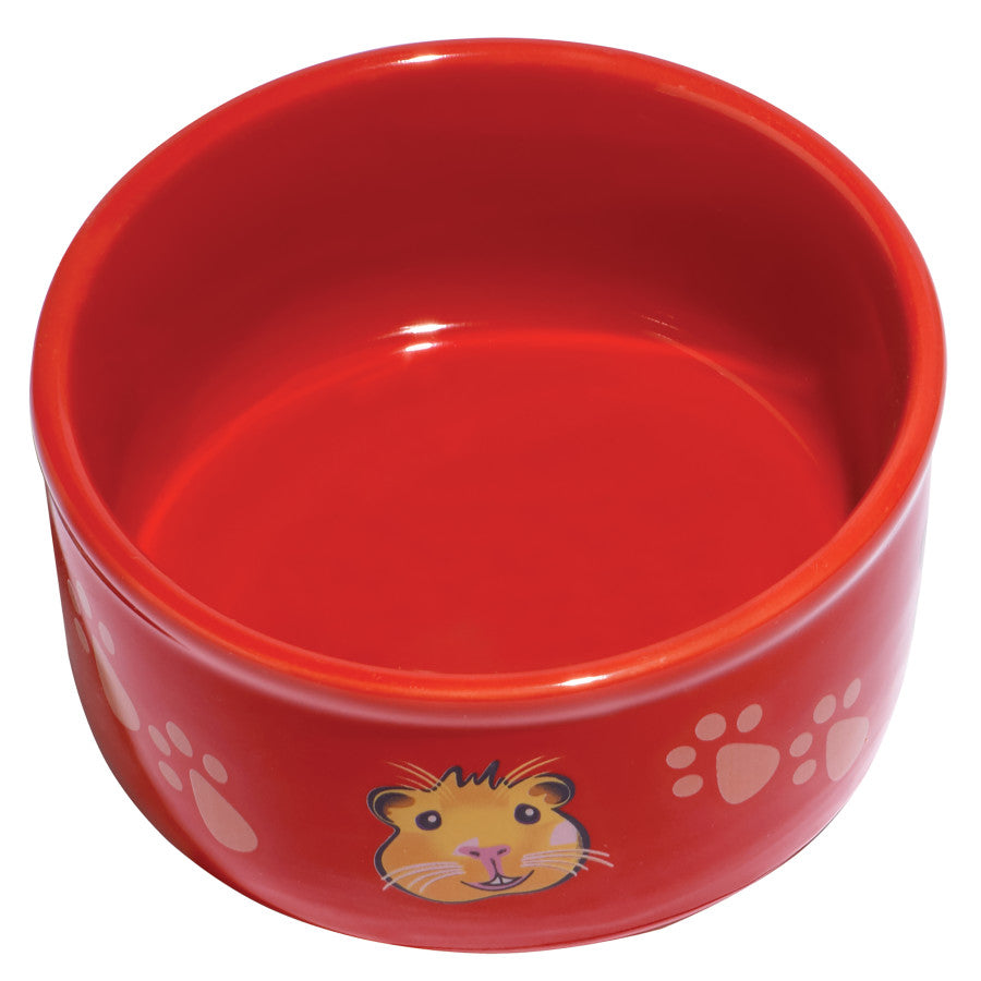 Kaytee Paw-Print PetWare Bowl Guinea Pig, 1ea/4.25 in