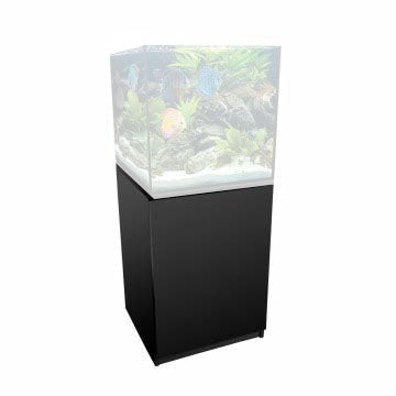 Forza 40g Cube Aquarium Black Stand AquaTop