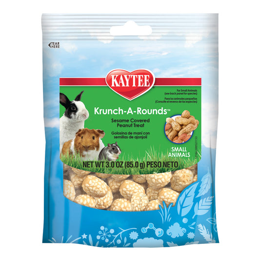 Kaytee Krunch-A-Rounds Treat for Small Animals 1ea/3 oz