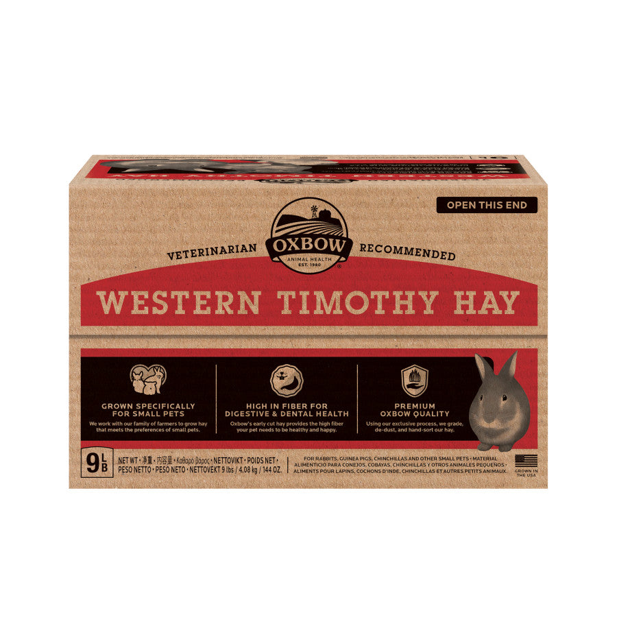 Oxbow Animal Health Western Timothy Hay 1ea/9 lb