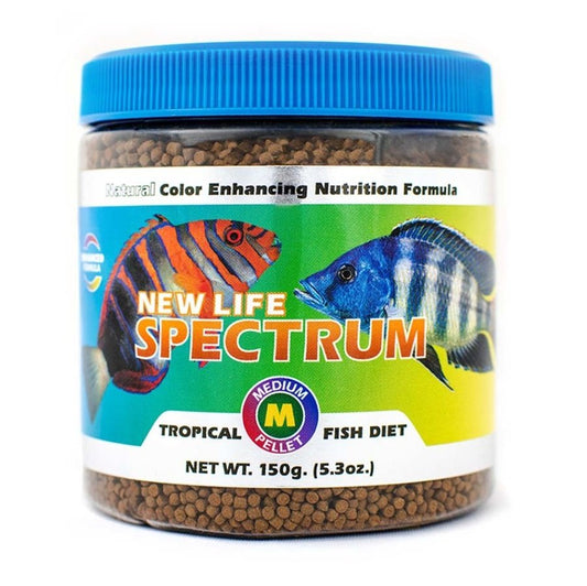 New Life Spectrum Tropical Sinking Pellets Fish Food 1ea/5.3 oz, MD