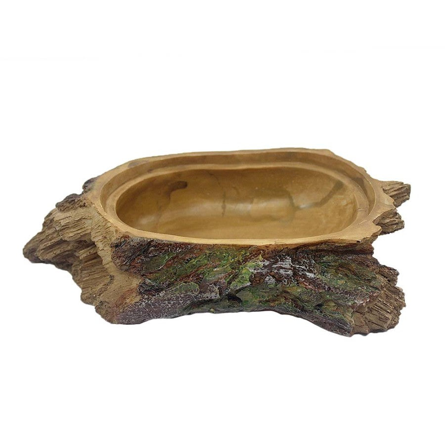 Komodo Forest Den Reptile Hideout Brown, Green, 1ea/One Size