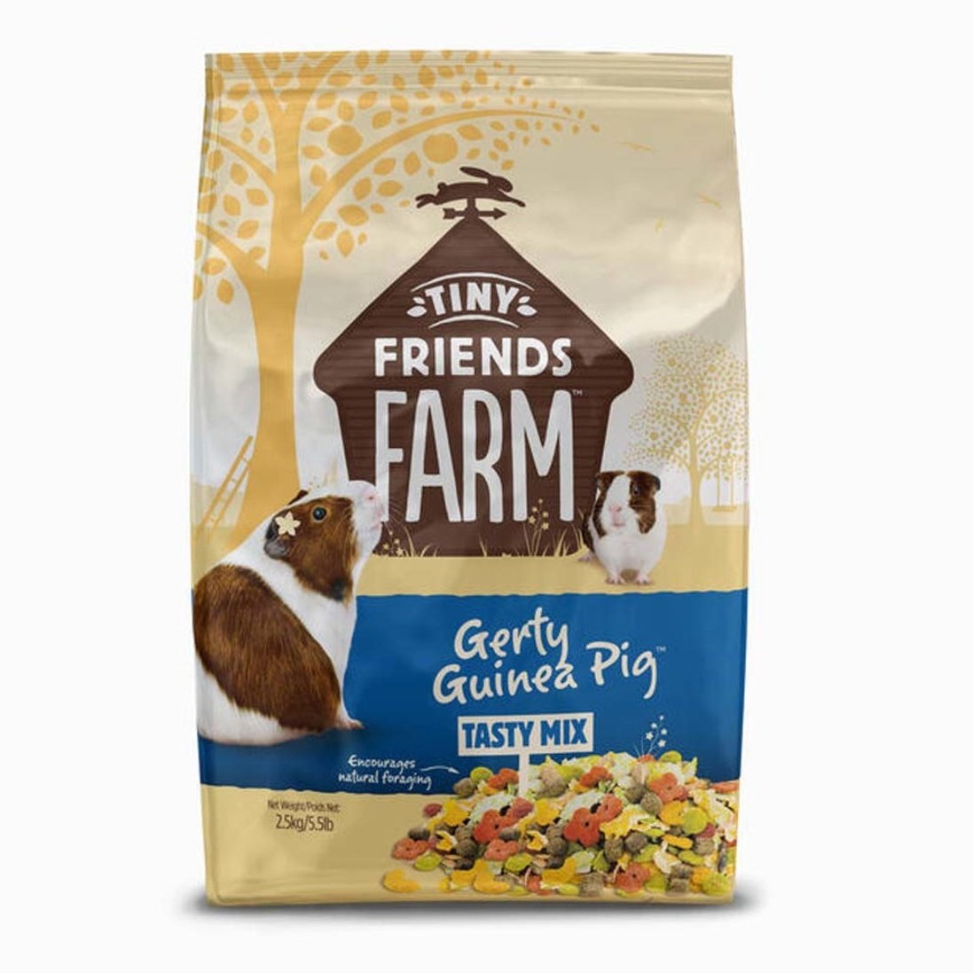 Tiny Friends Farm Gerty Guinea Pig Tasty Mix Dry Food 1ea/5.5 lb