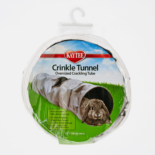 Kaytee Crinkle Tunnel Silver, 1ea