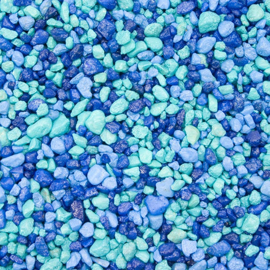 Estes Spectrastone Special Aquarium Gravel Blue Jean, 1ea/25 lb