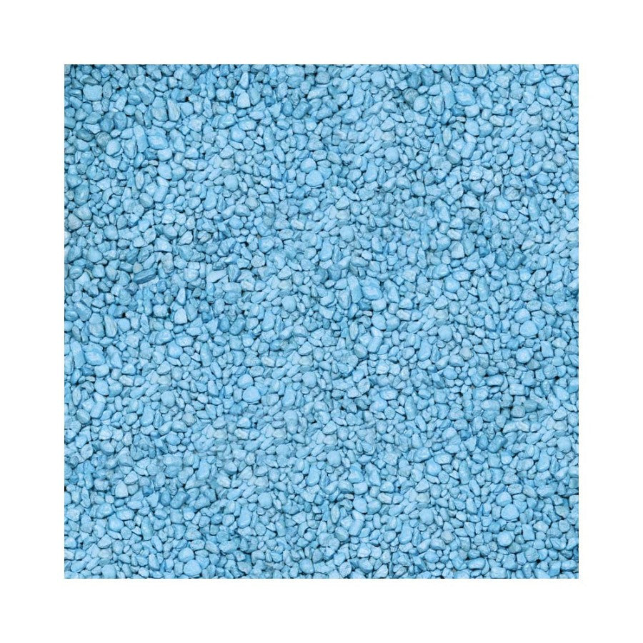 Pure Water Pebbles Premium Fresh Water Coated Aquarium Gravel Heavenly Blue, 1ea/5 lb