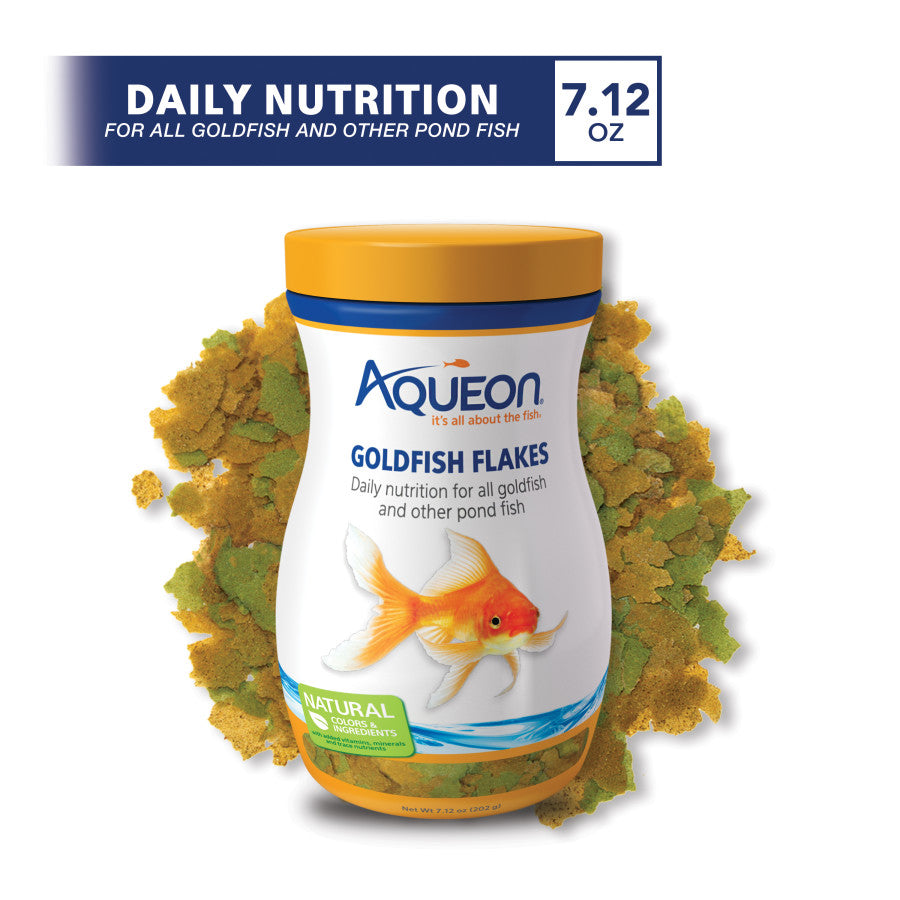 Aqueon Goldfish Flakes 1ea/7.12 oz