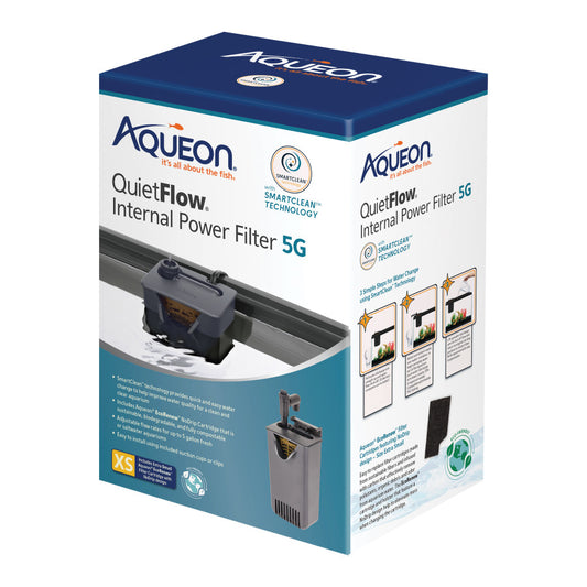 Aqueon QuietFlow® Internal Filter with SmartClean™ Technology 1ea/Extra SMall