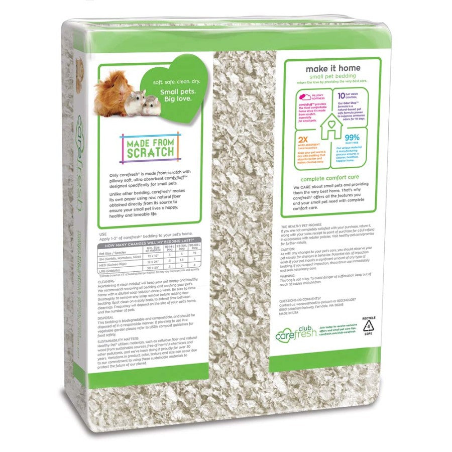 CareFRESH Complete Comfort Small Pet Bedding White, 1ea/50 l