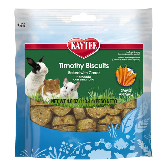 Kaytee Timothy Biscuits Baked Treat - Carrot 1ea/4 oz