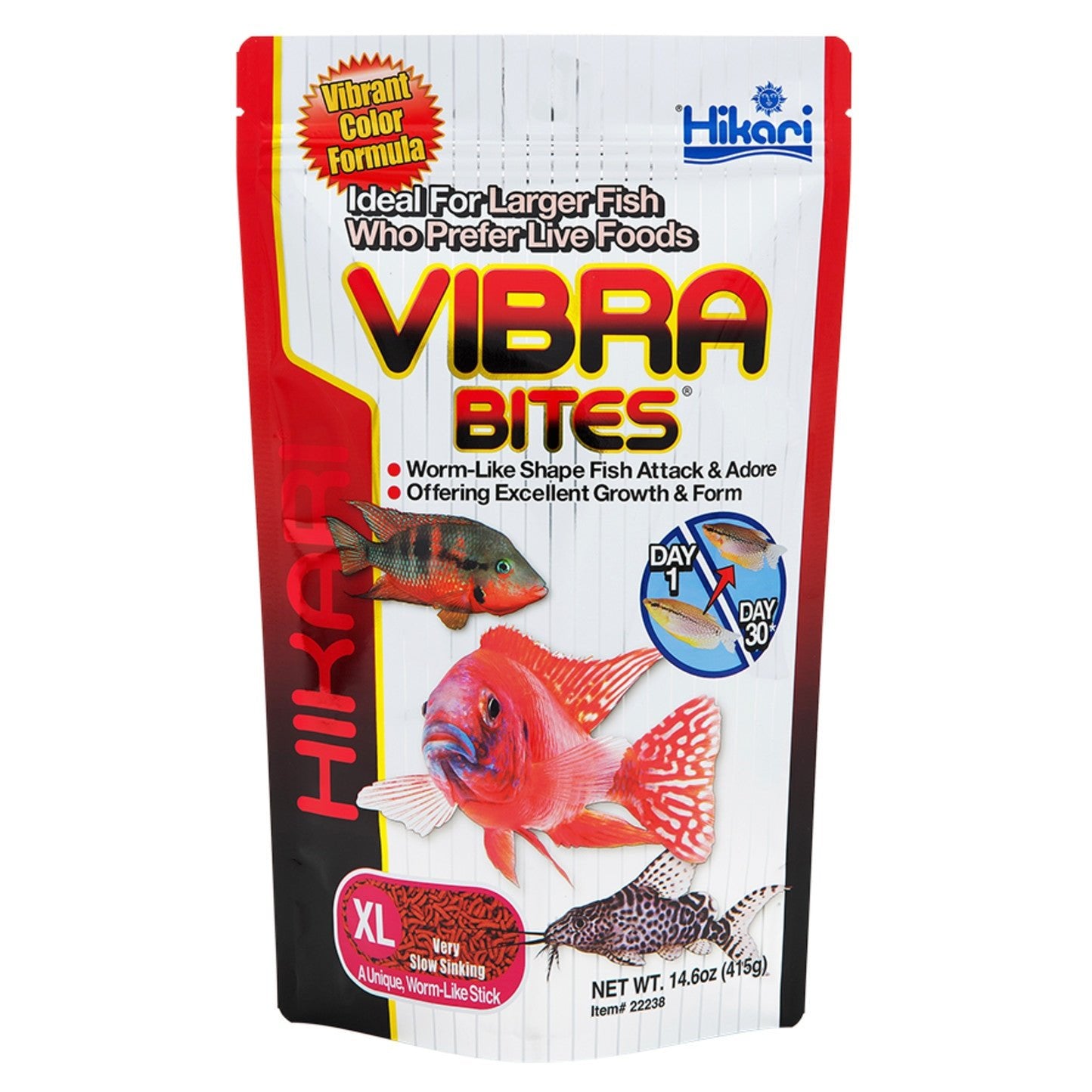 Hikari USA Vibra Bites Tropical Fish Food 1ea/14.6 oz, XL