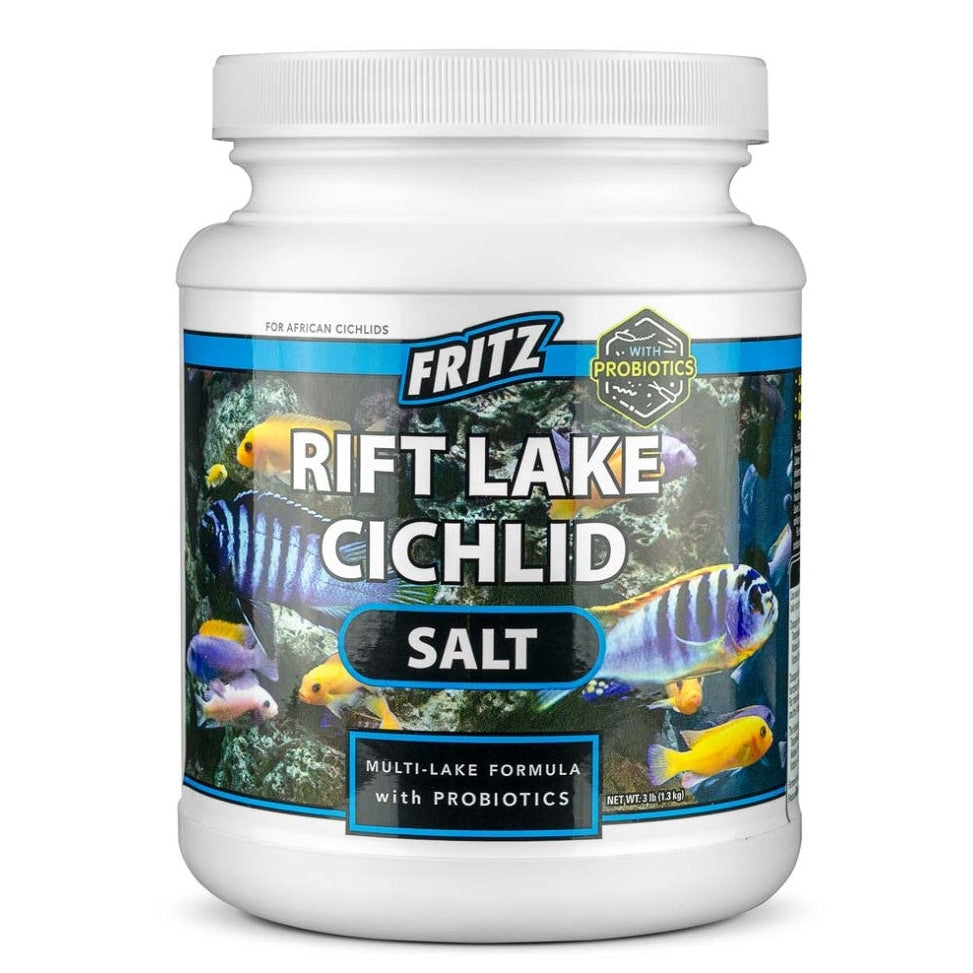 Probiotic Cichlid Salt 3lb Fritz