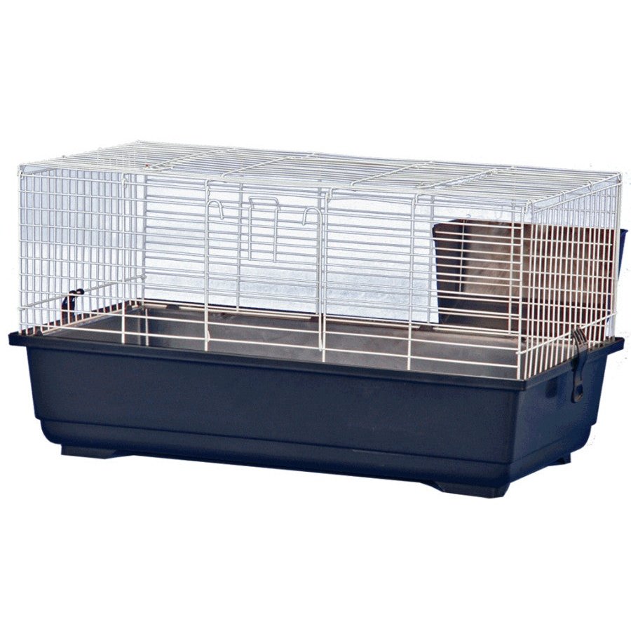 A & E Cages Rabbit Cage Blue, 1ea/24 in X 13 in X 13 in