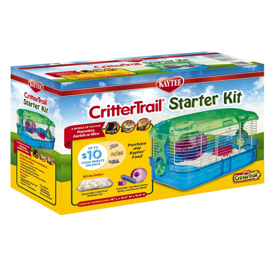 Kaytee CritterTrail Simple Start Habitat 1ea/16 in L X 10.5 in W X 10.5 in H