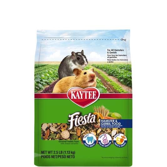 Kaytee Fiesta Hamster and Gerbil Food 1ea/2.5 lb