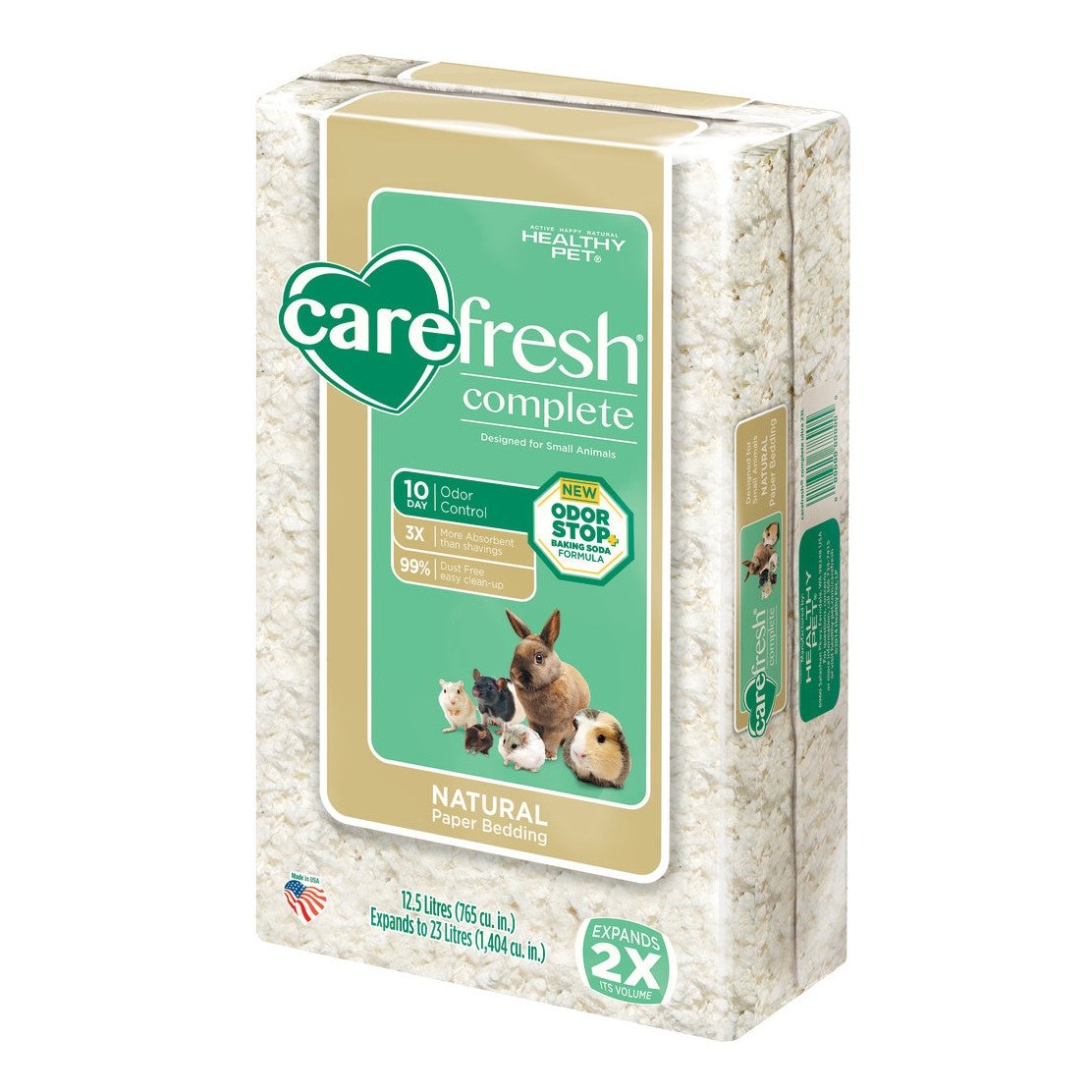 CareFRESH Complete Comfort Small Pet Bedding White, 1ea/23 l