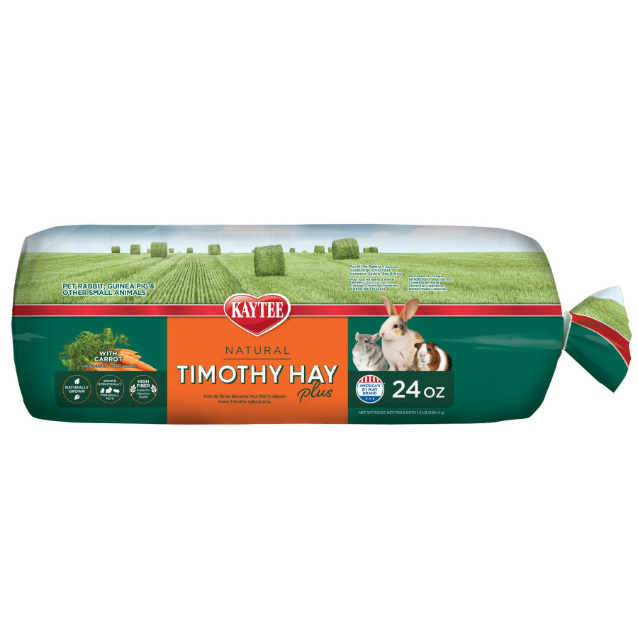 Kaytee Timothy Hay Plus Carrots 1ea/24 oz