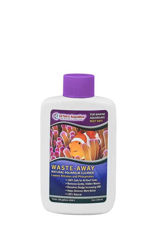 Dr. Tim's Aquatics Waste-Away Natural Aquarium Cleaner for Reef Aquarium 1ea/4 fl oz