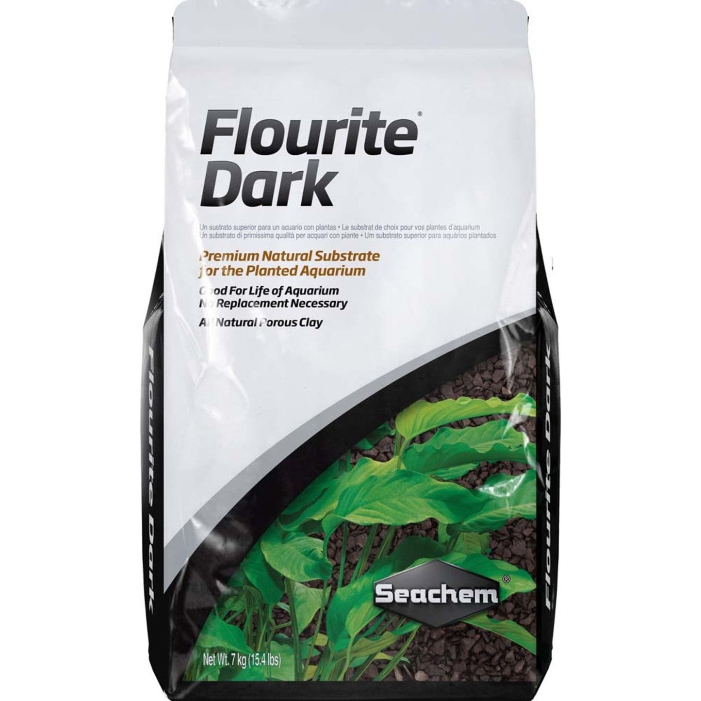 Seachem Laboratories Flourite Planted Aquarium Gravel Dark, 1ea/15.4 lb