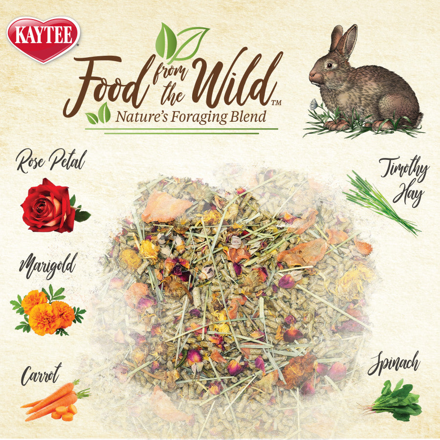 Kaytee Food From The Wild Rabbit 1ea/4 lb