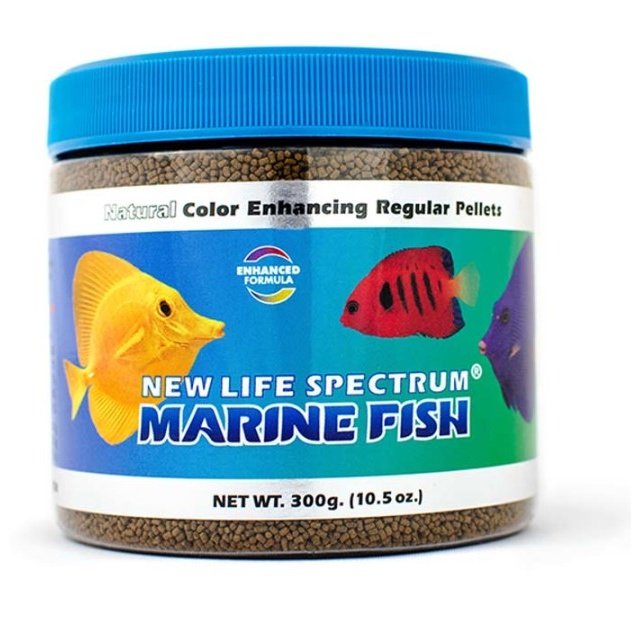 New Life Spectrum Marine Pellets Fish Food 1ea/10.5 oz