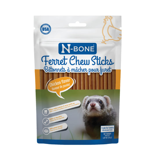 N-Bone Ferret Chew Sticks Chicken, 1ea/1.87 oz