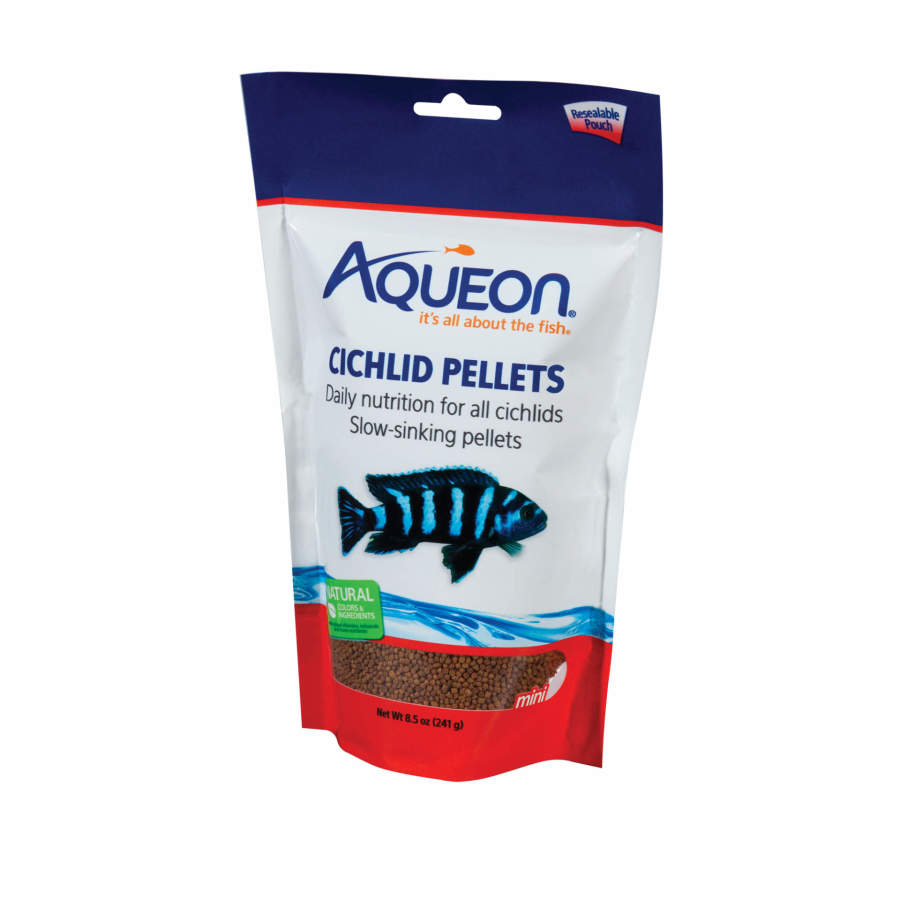 Aqueon Cichlid Food 1ea/Mini 8.5 oz