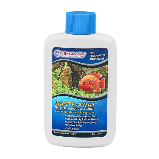 Dr. Tim's Aquatics Waste-Away Natural Aquarium Cleaner for Freshwater Aquarium 1ea/4 fl oz