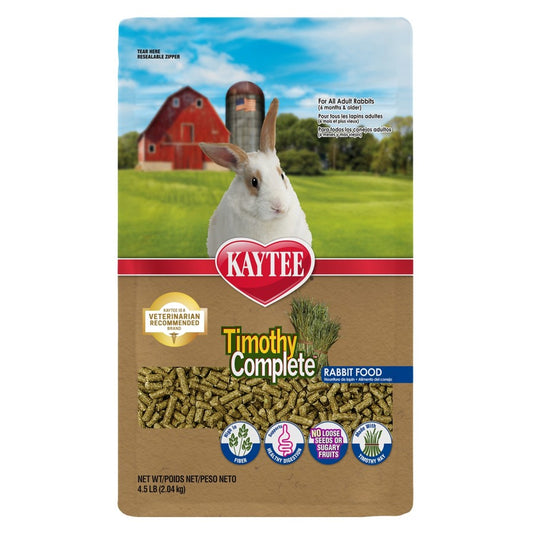 Kaytee Timothy Complete Rabbit Food 1ea/4.5 lb