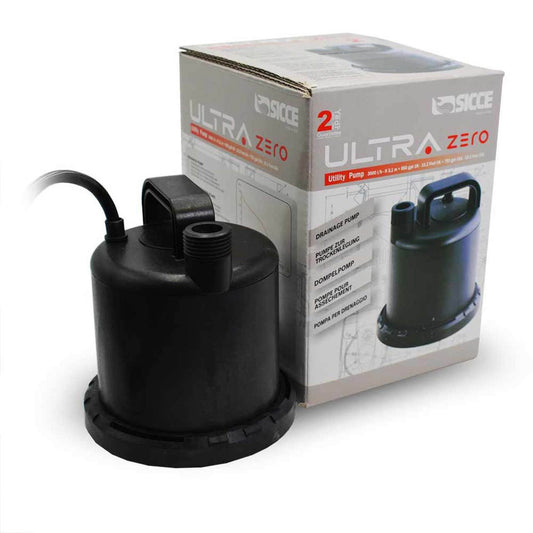 Sicce ULTRAZERO Utility Drainage Pump - 793 GPH 1ea