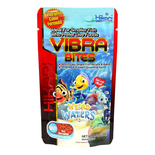 Hikari USA Vibra Bites Weird Waters Tropical Baby Fish Food 1ea/.7 oz