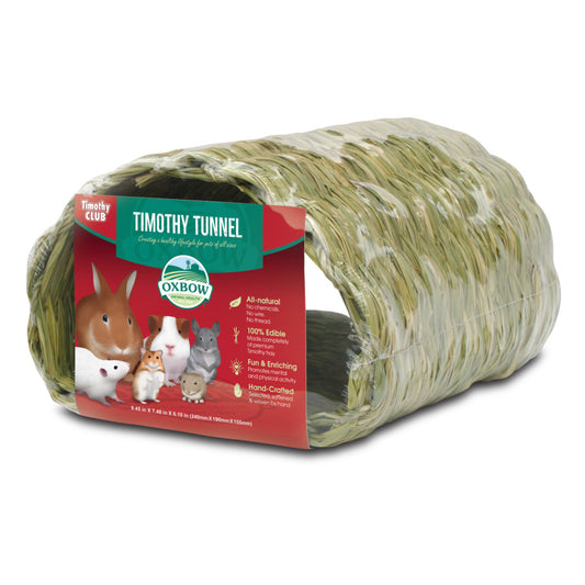 Oxbow Animal Health Timothy CLUB Timothy Hay Small Animal Tunnel Tan, 1ea/One Size