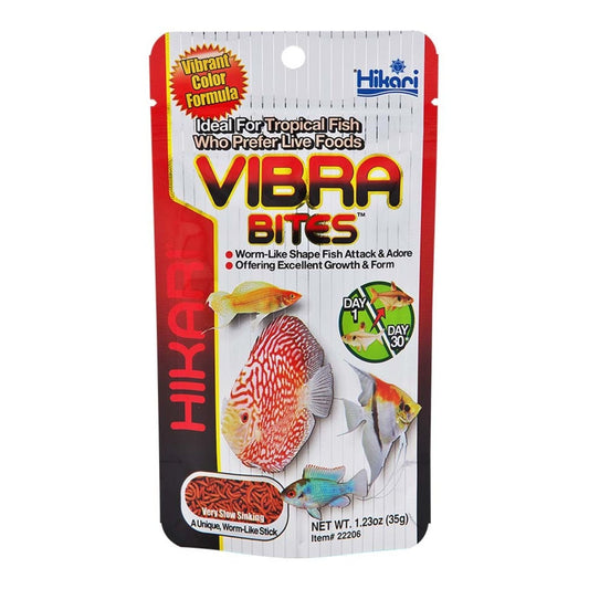 Hikari USA Vibra Bites Tropical Fish Food 1ea/1.23 oz