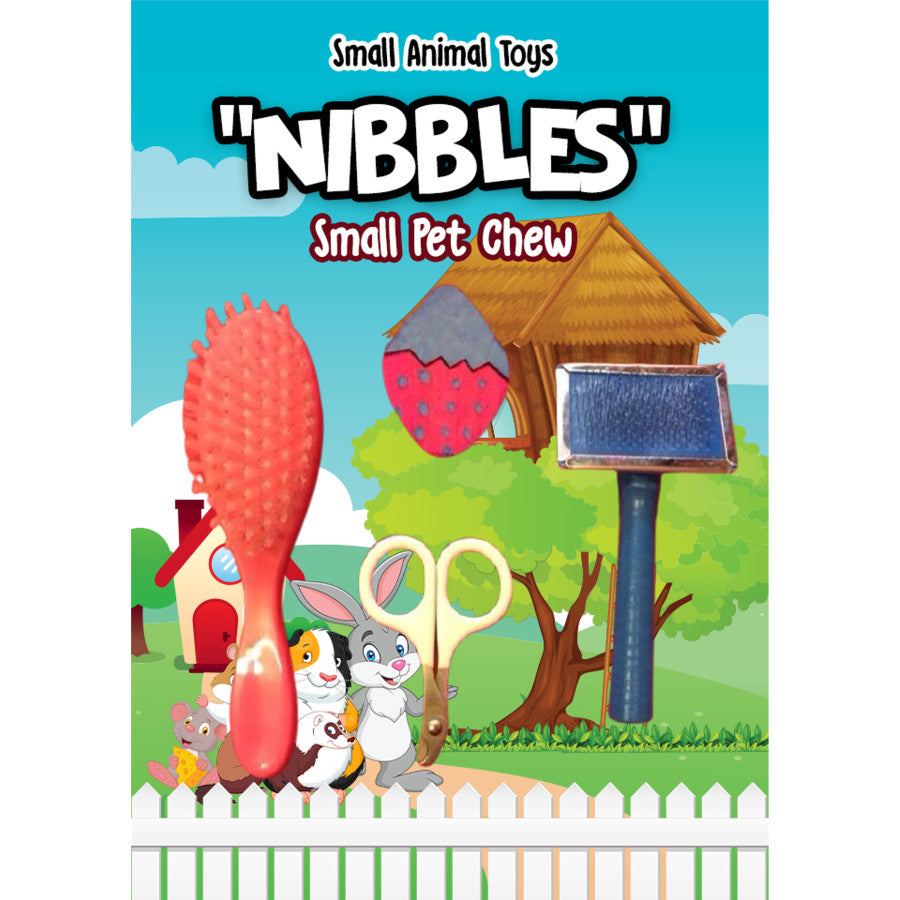 A & E Cages Nibbles Small Animal Grooming Kit Multi, 1ea/One Size