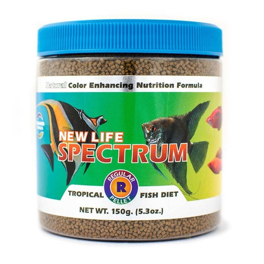 New Life Spectrum Tropical Sinking Pellets Fish Food 1ea/5.3 oz, Regular