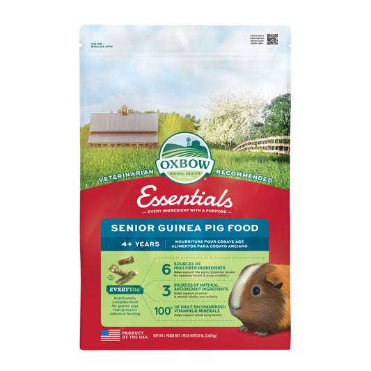 Oxbow Animal Health Essentials Senior Guinea Pig Food 1ea/8 lb